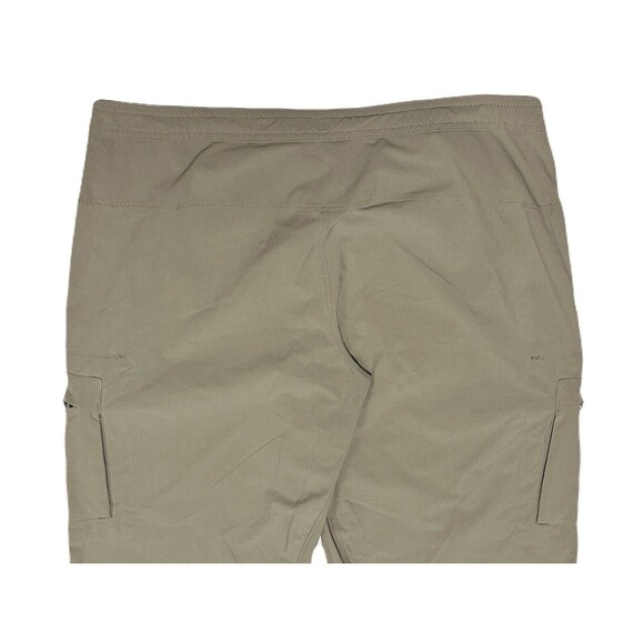 Mountain Hardware Womens Size 10 Hiking Outdoor Trail Pant Beige UPF 50 Stretch - Picture 4 of 7